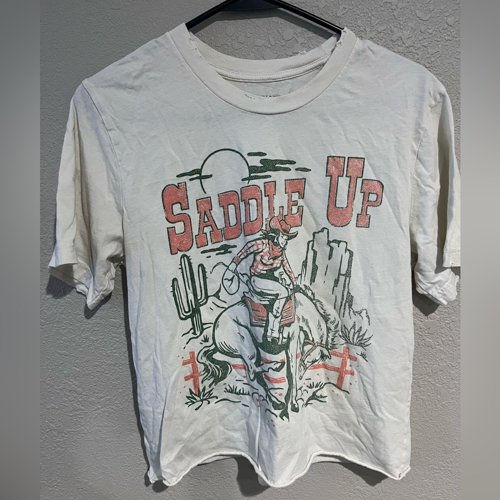 American Highway crop tee